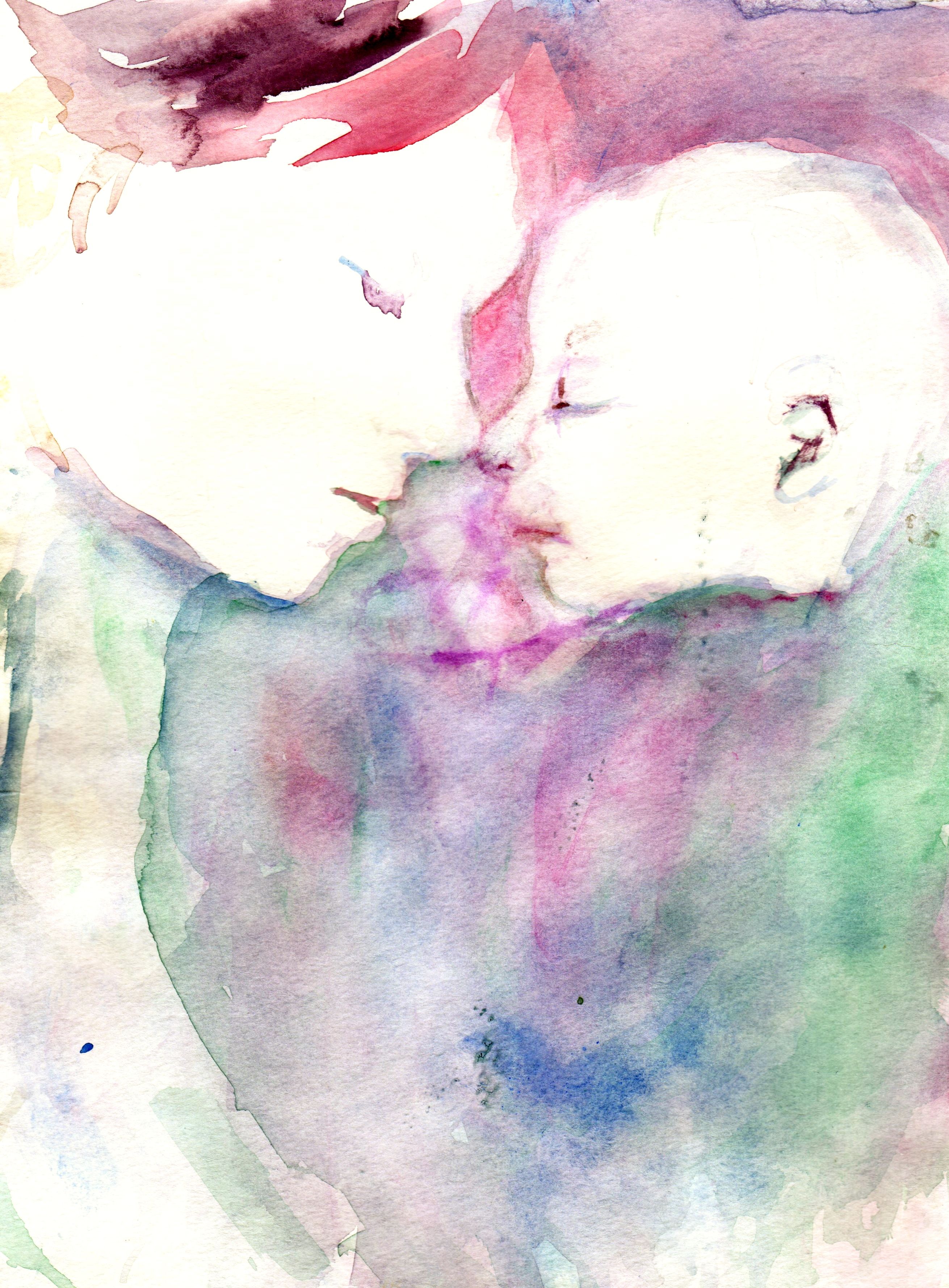 2621x3557 Mother And Child By Jessica Buhman Art Inspiration - Mother Watercolor