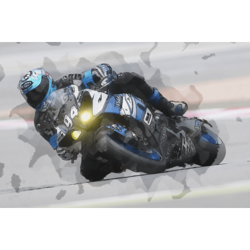 500x500 Motorcycle Watercolor - Motorcycle Watercolor