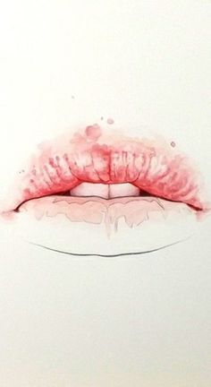 Mouth Watercolor