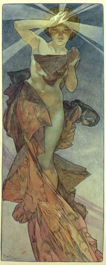 209x520 Art Posters - Mucha Watercolor