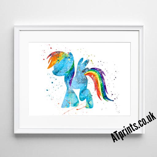 512x512 Watercolour Art Tagged My Little Pony Atprints - My Little Pony Watercolor