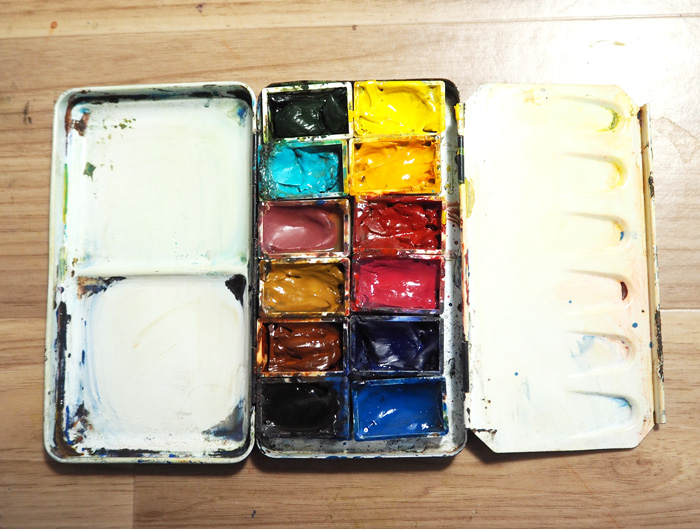 700x529 My Basic 12 Colour Palette - My Watercolor