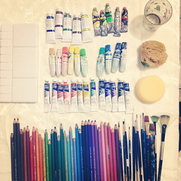 600x600 My Watercolor Set By Avindas - My Watercolor