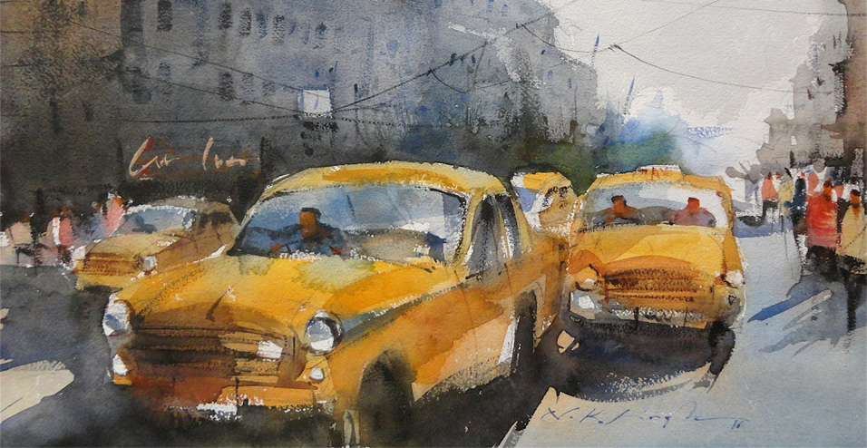 956x494 Nitin Singh Watercolor Art Online Gallery Online Art Gallery For - My Watercolor