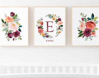 340x270 Watercolor Name Art Etsy - Name Watercolor