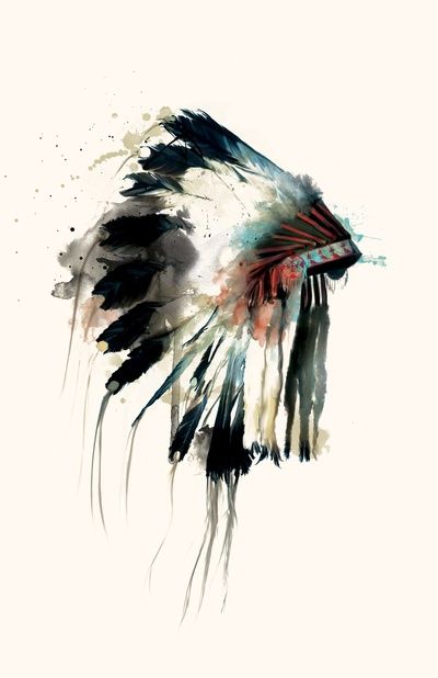 400x618 Piccsy Picc Native American Native Americans - Native American Watercolor