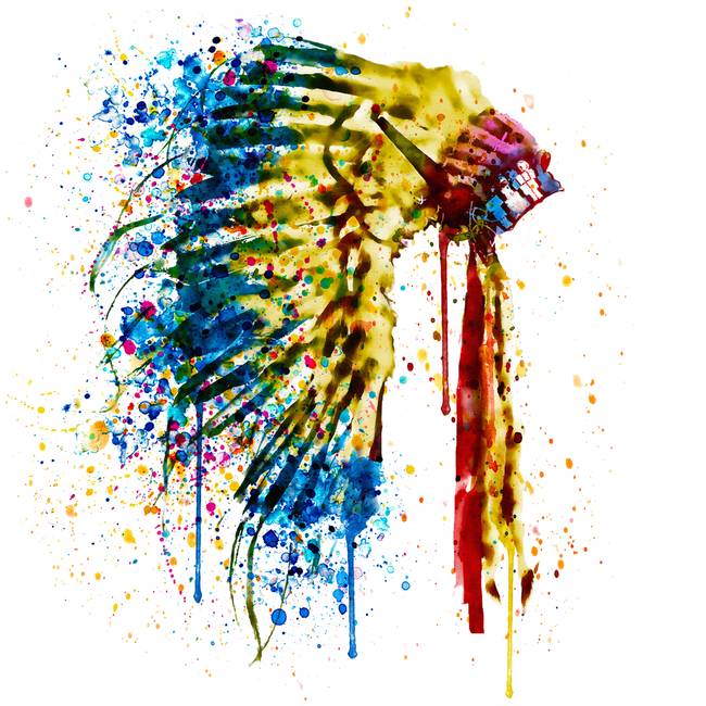 650x650 Stunning Native American Watercolor Painting Reproductions For - Native American Watercolor