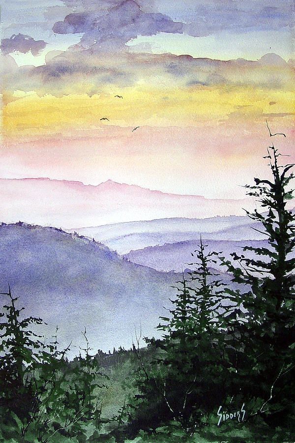 600x900 80 Simple Watercolor Painting Ideas In 2018 Watercolor Paintings - Nature Watercolor Painting
