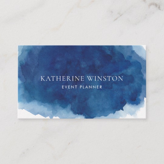 540x540 Modern Navy Blue Watercolor Splash Background Modern Navy Blue - Navy Blue Watercolor