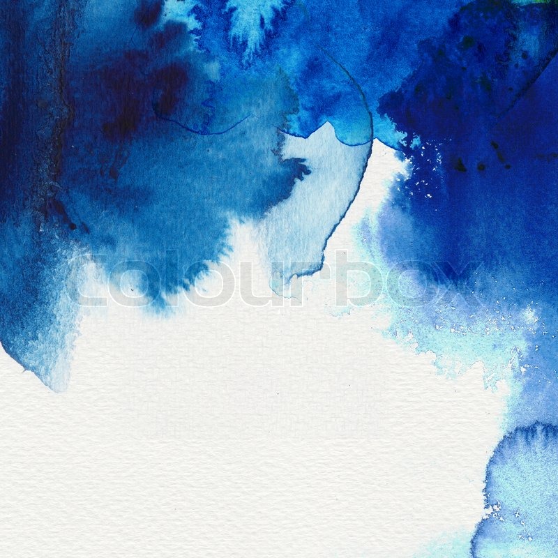 800x800 Abstract Blue Watercolor Flow Stock Photo Colourbox - Navy Blue Watercolor