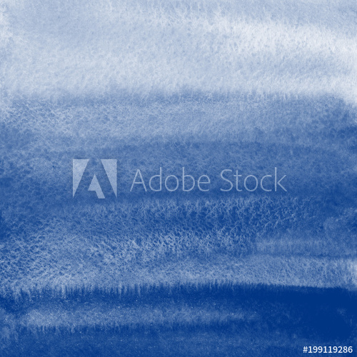 500x500 Navy Blue Watercolor Abstract Square Background. Marine, Maritime - Navy Blue Watercolor