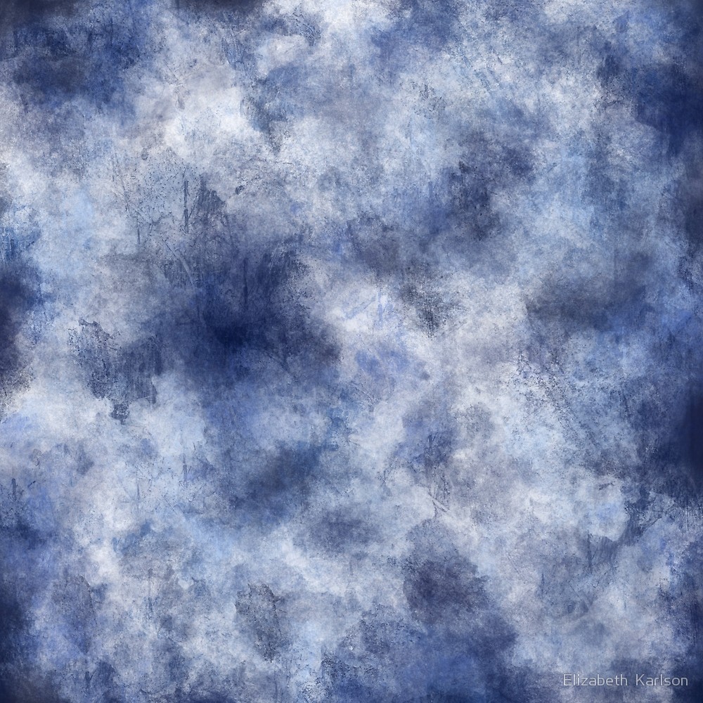 1000x1000 Navy Watercolor Fog By Elizabeth Karlson Redbubble - Navy Watercolor