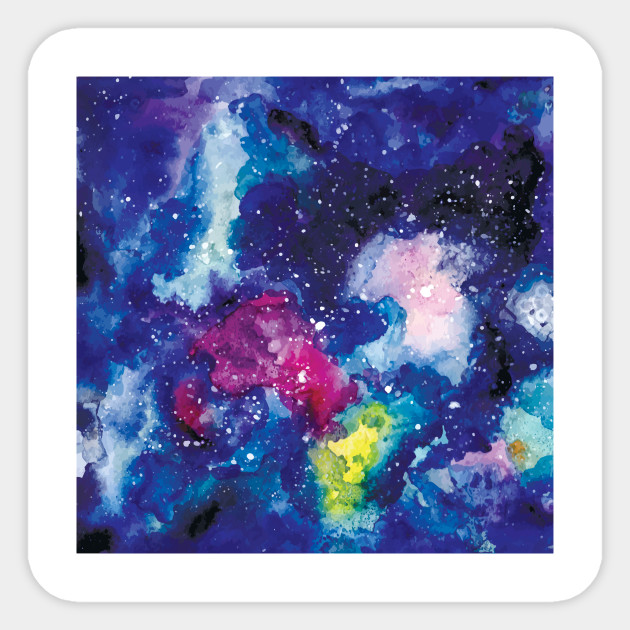 630x630 Navy Watercolor Galaxy - Navy Watercolor