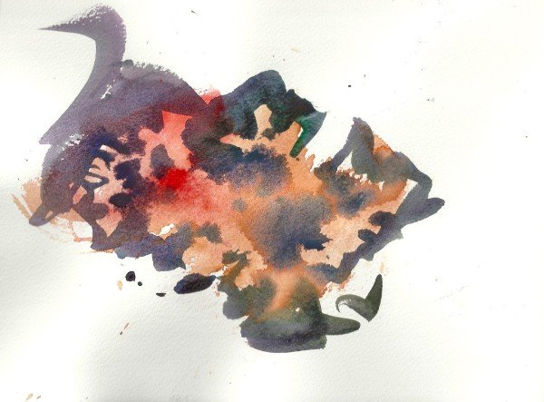 600x443 How Negative Space Will Improve Your Watercolor Artwork - Negative Watercolor