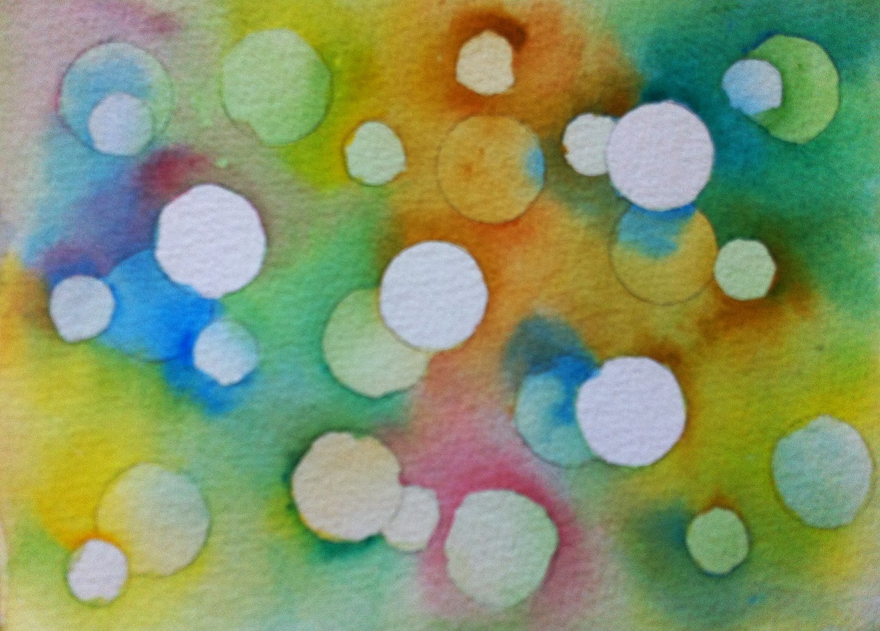 1265x907 Negative Watercolor Painting Brushnpaper - Negative Watercolor