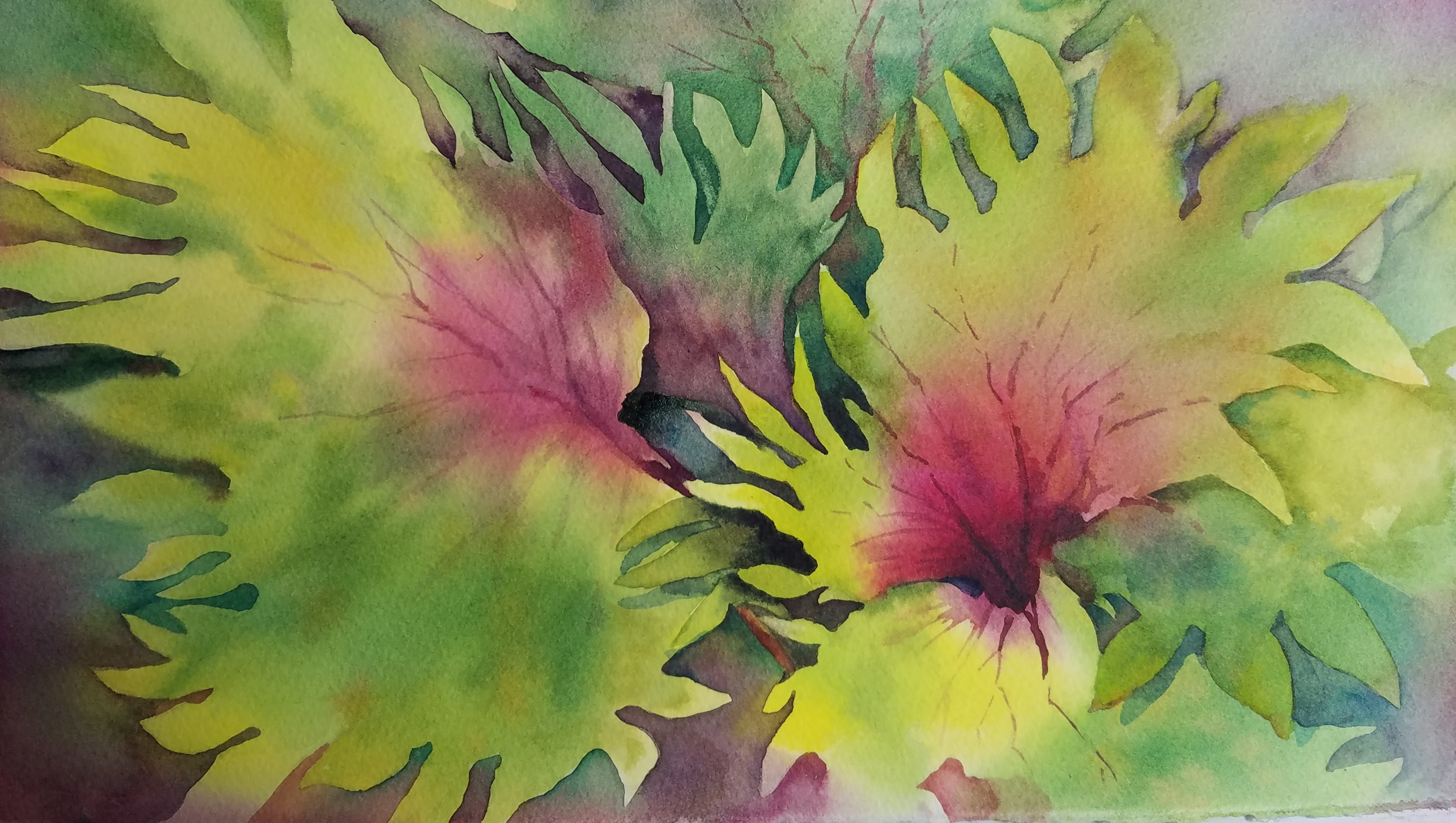 3497x1976 Corrales Arts Center - Negative Watercolor