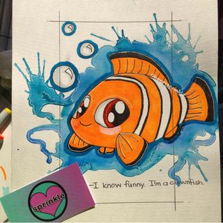 320x320 By Kawiidrawer123 - Nemo Watercolor