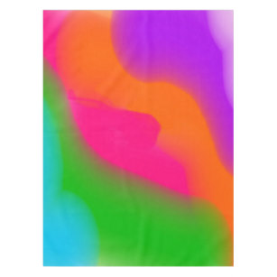 307x307 Neon Watercolor Tablecloths Zazzle - Neon Watercolor