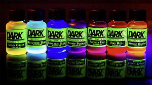 300x168 Blacklight Glow Liquid Watercolor Paint, Ink, Dye (7 Color Set - Neon Watercolor