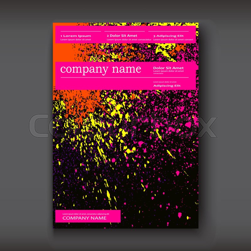 800x800 Neon Watercolor Explosion Shape Artistic Covers Design. Decorative - Neon Watercolor Paint