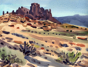 300x230 Mexico Watercolor Paintings Fine Art America - New Mexico Watercolor