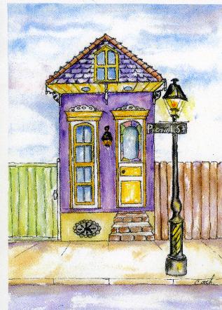 317x442 Paintingsfosalepage2 - New Orleans Watercolor