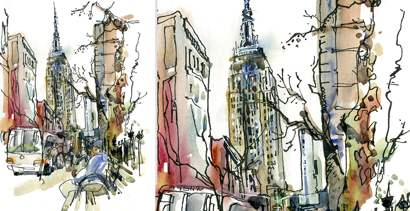 800x412 New York Suhita Shirodkar - New York Watercolor