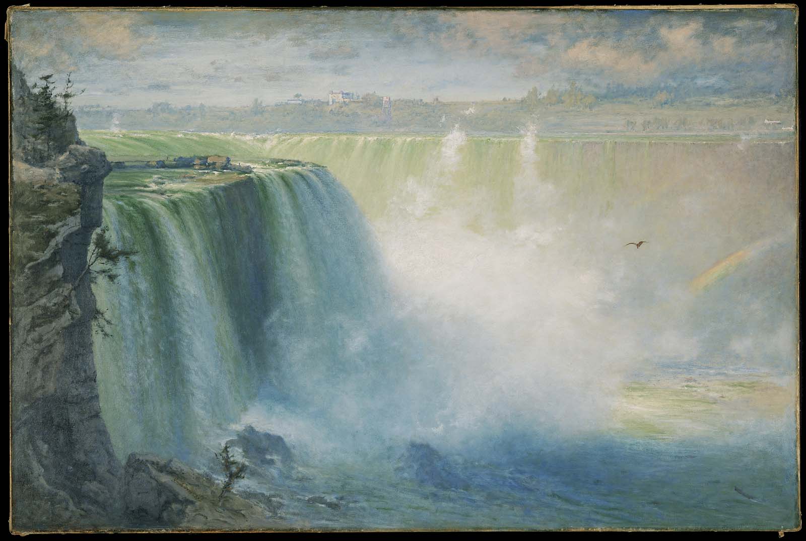 1600x1075 Blue Niagara Museum Of Fine Arts, Boston - Niagara Falls Watercolor