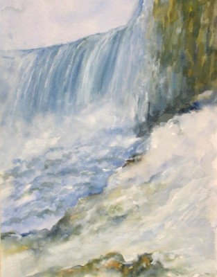 313x400 Gallery Watercolours 100 G - Niagara Falls Watercolor