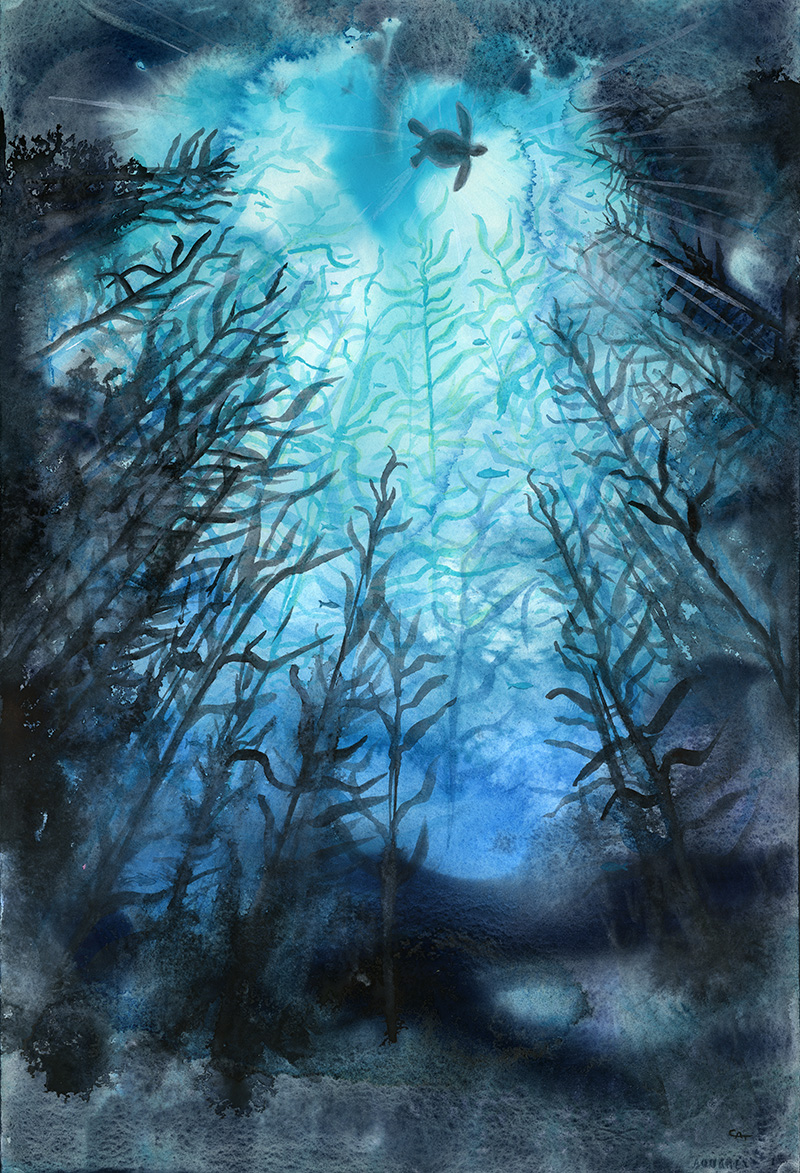 800x1173 Tillamook Living Tillamook Community Event Calendar - Night Watercolor