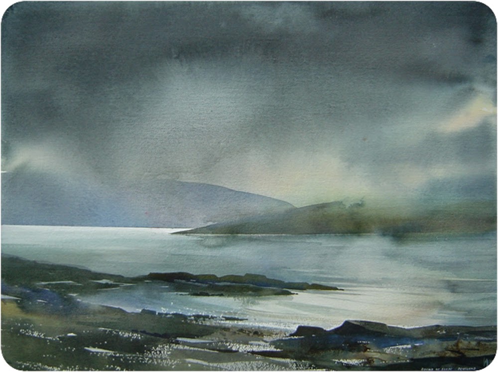 1000x747 Hoffmann Watercolors Monday Night Watercolor 2915 Edges - Night Watercolor