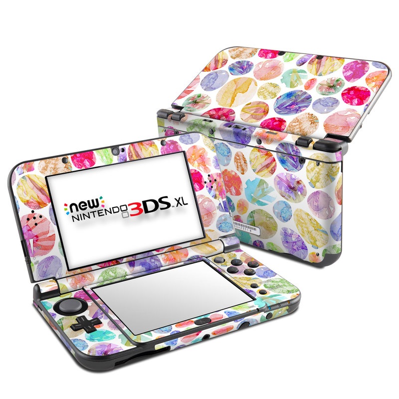 800x800 Nintendo New 3ds Xl Skin - Nintendo Watercolor