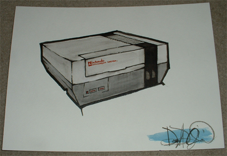 450x309 Nintendo Watercolor! Sprite Stitch - Nintendo Watercolor