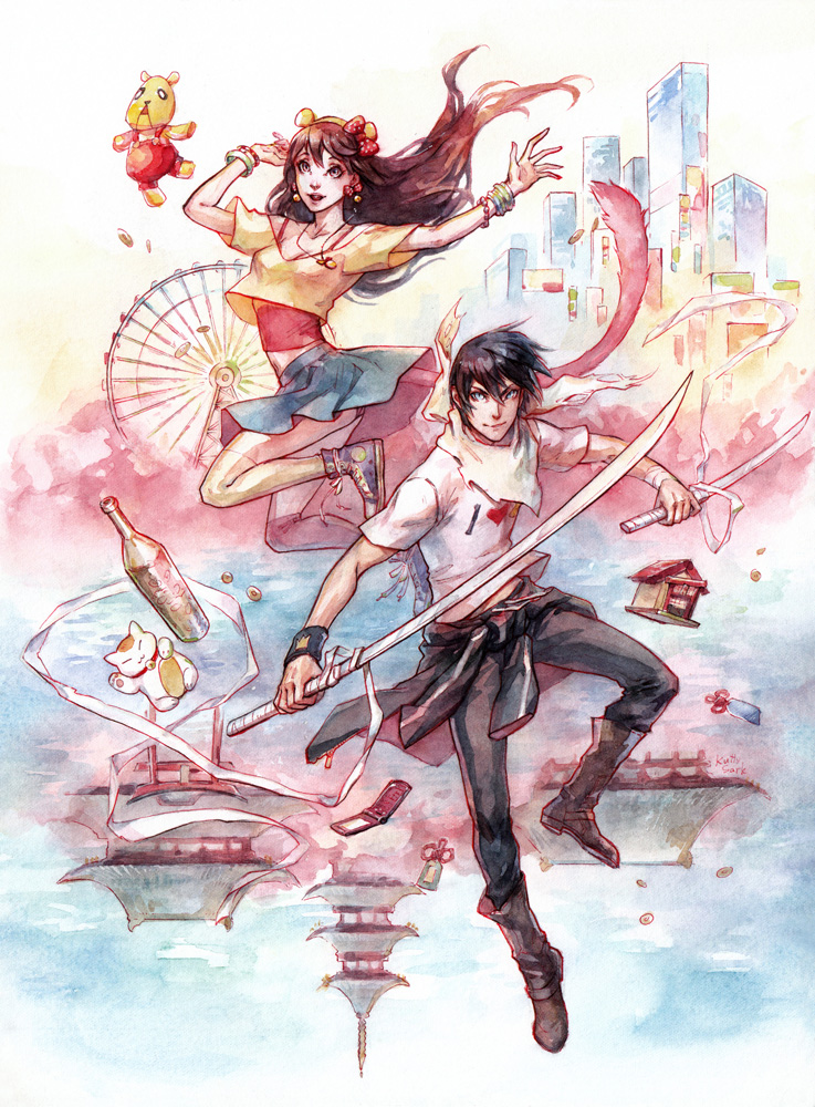 737x1000 Noragami By Kutty Sark - Noragami Watercolor