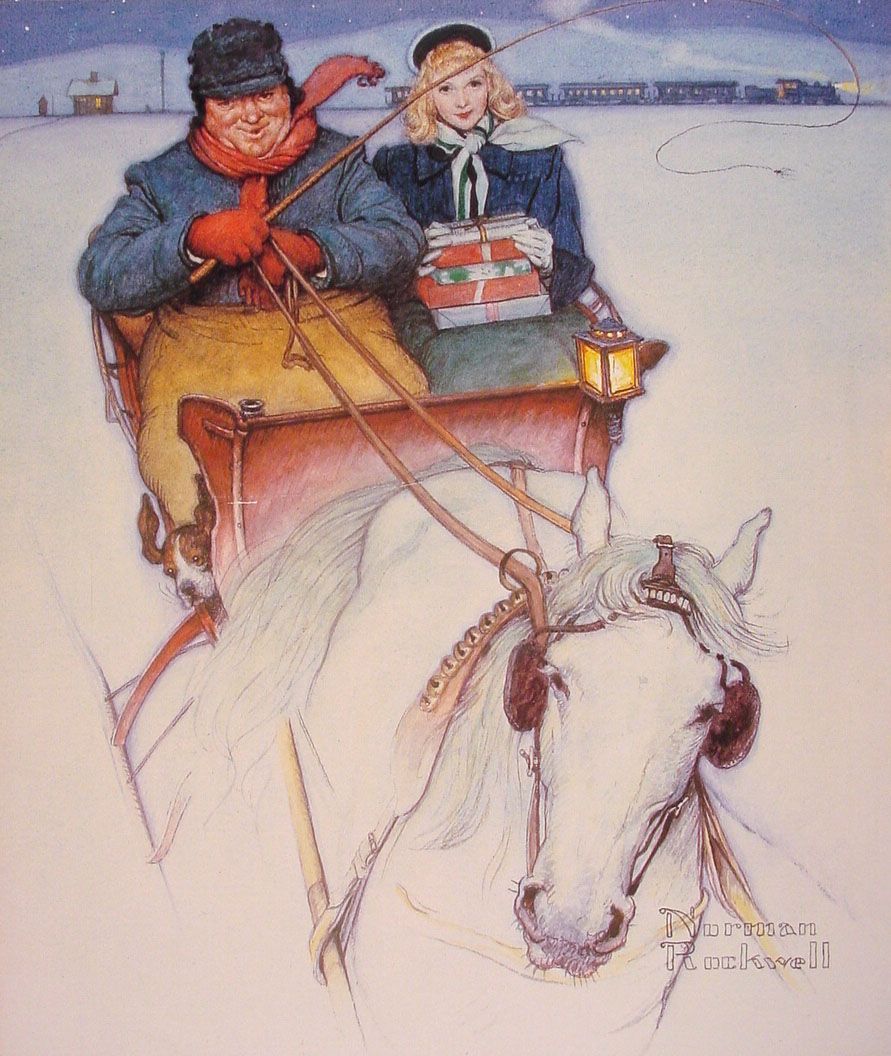 891x1056 Homecoming By Norman Rockwell - Norman Rockwell Watercolor