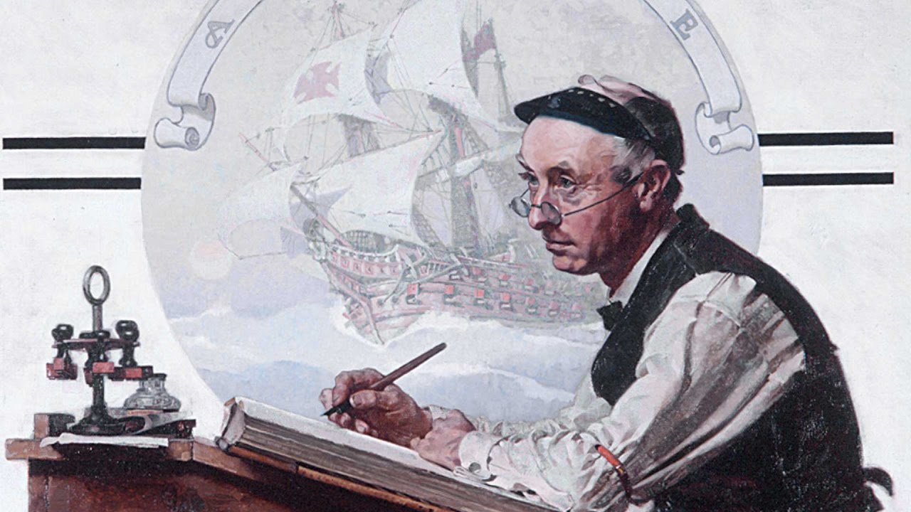 1280x720 Norman Rockwell Paintings In Song - Norman Rockwell Watercolor