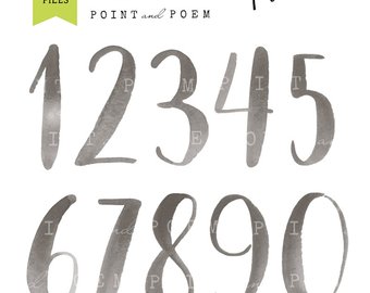 340x270 Watercolor Letters Etsy - Numbers Watercolor