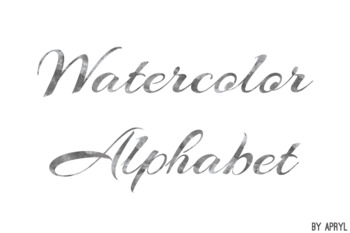 350x233 Black Watercolor Alphabet Clip Art Metallic Look 81 Png Images - Numbers Watercolor