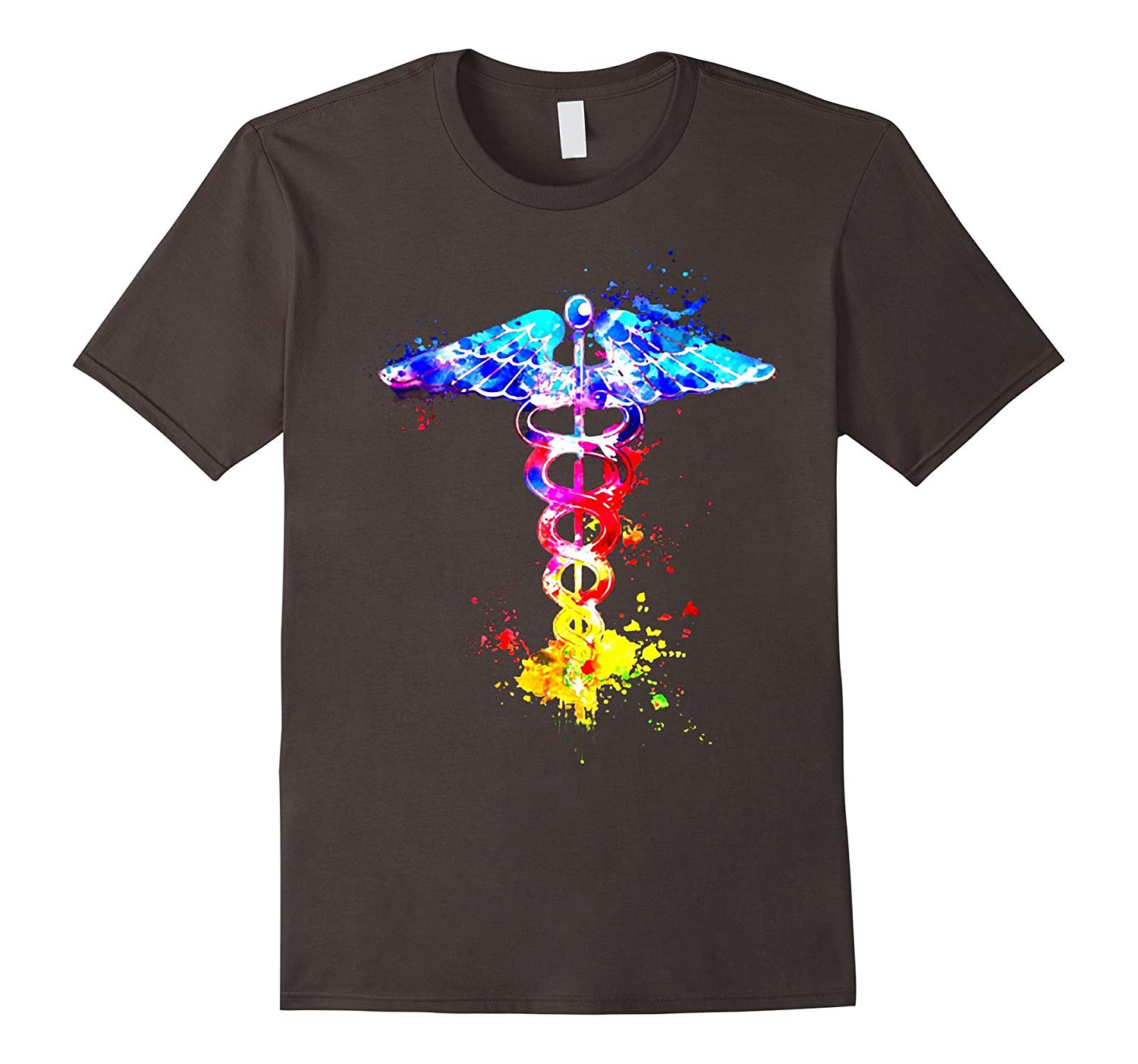 1500x1403 Exclusive Nurse Gift Watercolor T Shirt Td Theteejob - Nurse Watercolor