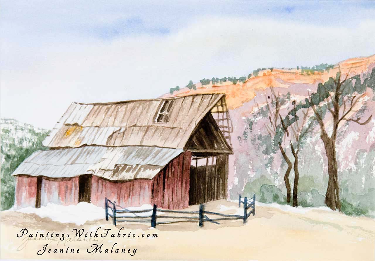 Old Barn Watercolor Paintings At Paintingvalley Com Explore