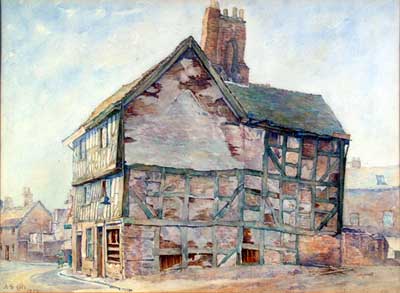 400x293 Darwin Country - Old House Watercolor