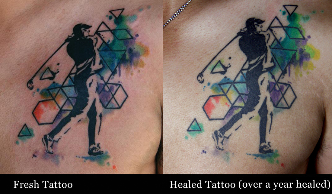 1100x645 How Will Watercolor Tattoos Age - Old Watercolor Tattoo