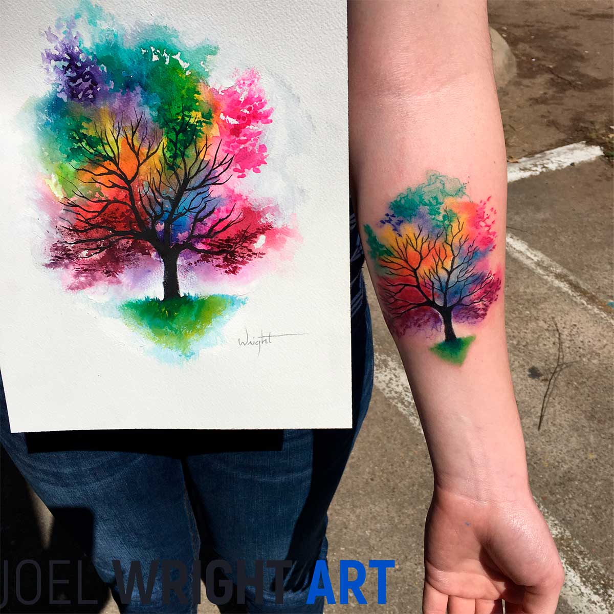 1200x1199 Watercolor Tattoos Last This Long - Old Watercolor Tattoo