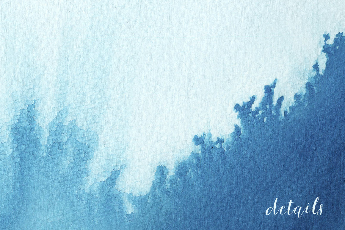 1160x772 Ombre Digital Watercolor Background, Watercolor Paper, Marine - Ombre Watercolor