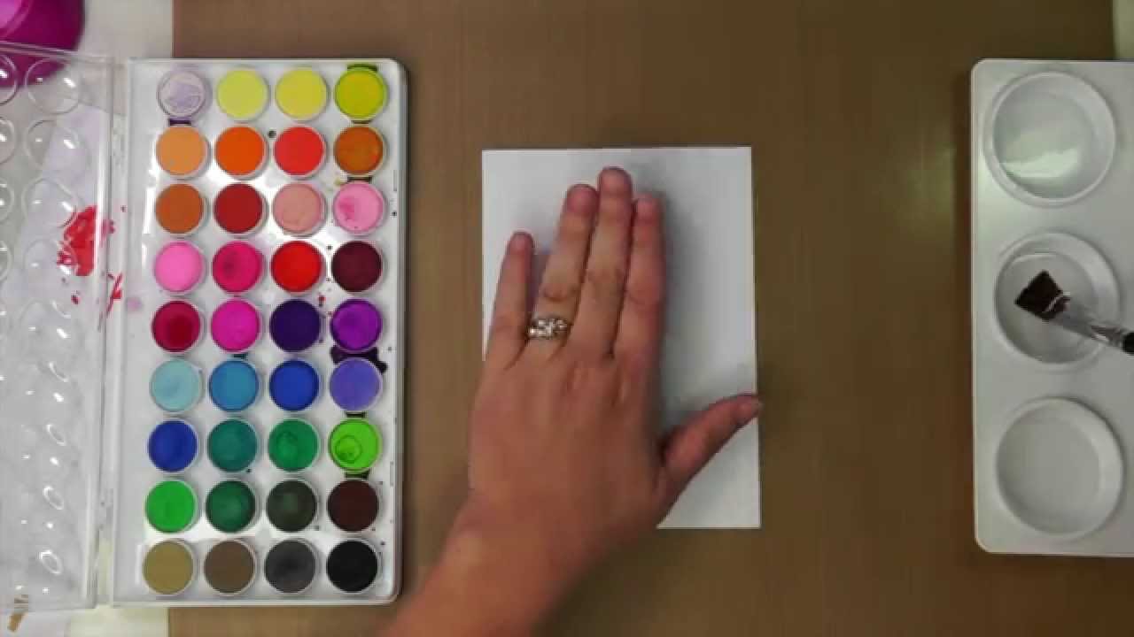 1280x720 Watercolor Cards Ombre Technique - Ombre Watercolor