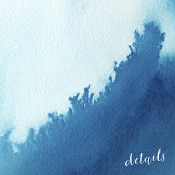 350x350 Watercolor Digital Paper, Ombre Watercolor Background, Marine - Ombre Watercolor