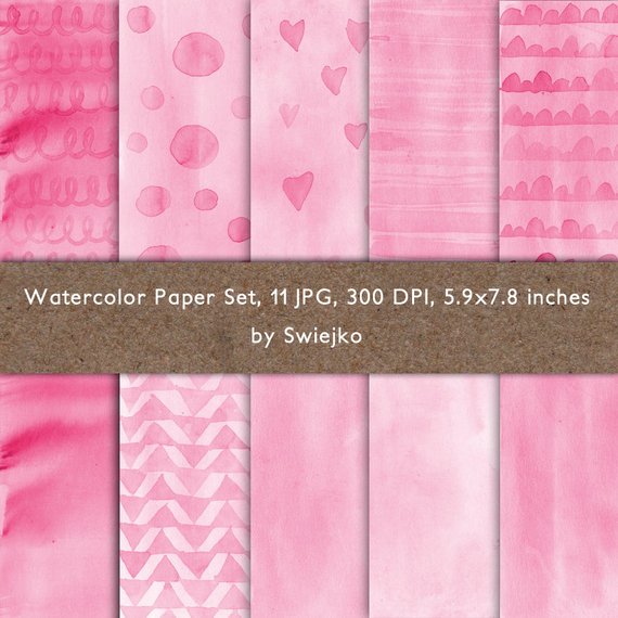 570x570 Watercolor Digital Paper Ombre Watercolor Background Etsy - Ombre Watercolor Background