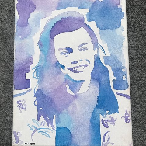 480x480 One Direction Ot4 Watercolor Paintings! This Is Obviously As - One Direction Watercolor