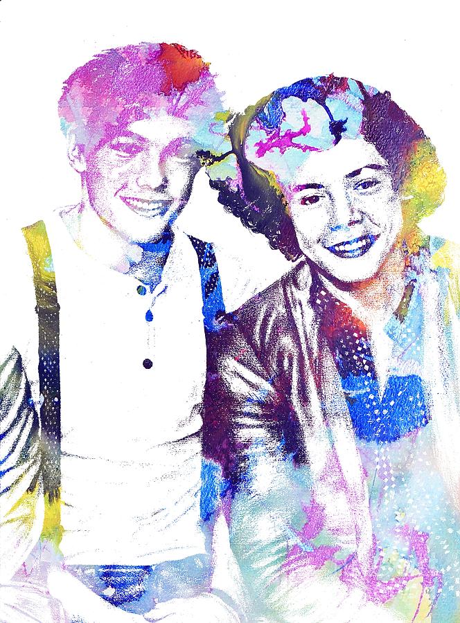 664x900 Vintage Group One Direction Photograph By Doc Braham - One Direction Watercolor