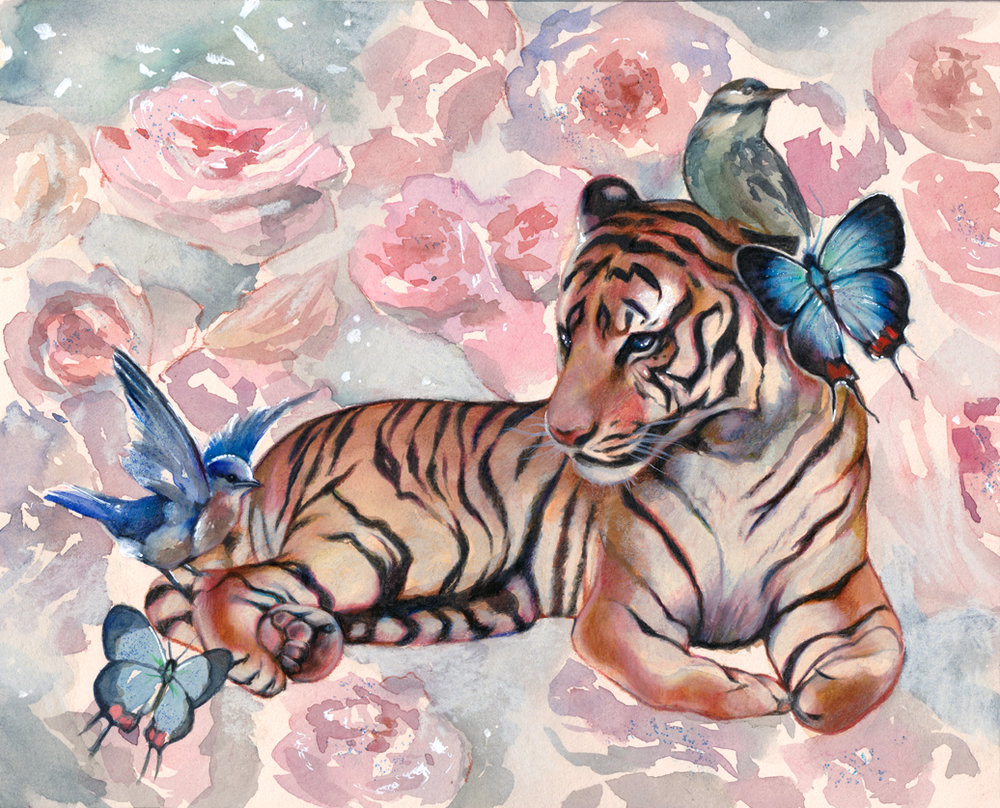 1000x808 Original Watercolor Painting] - One Piece Watercolor